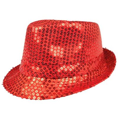 BF Souvenirs Popstar Sequence Feesthoed met pailletten voor dames en heren Festivalhoed, disco en jaren 80 en 90 feestaccessoires Carnaval JGA Nieuwjaar (rood) BF Souvenirs Popstar Sequence Feesthoed met pailletten voor dames en heren Festivalhoed, disco en jaren 80 en 90 feestaccessoires Carnaval JGA Nieuwjaar (rood)