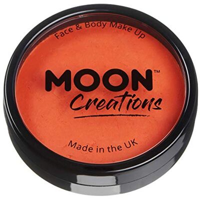 Moon Creations Professionele face paint op waterbasis donkeroranje Moon Creations Professionele face paint op waterbasis donkeroranje