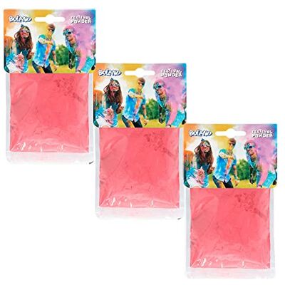 Boland 3 stuks Holi kleurpoeder accessoires voor CSD of themafeest Boland 3 stuks Holi kleurpoeder accessoires voor CSD of themafeest