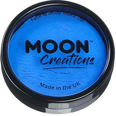 Moon Creations Professionele face paint op waterbasis, koningsblauw Moon Creations Professionele face paint op waterbasis, koningsblauw