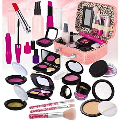 STAY GENT Valse make-up voor kinderen, speelgoed voor meisjes, kunstmake-upset met cosmeticatas voor kinderen, rol, meisjes, cadeau voor meer dan 3 jaar, verjaardag, Kerstmis (geen echte make-up) STAY GENT Valse make-up voor kinderen, speelgoed voor meisjes, kunstmake-upset met cosmeticatas voor kinderen, rol, meisjes, cadeau voor meer dan 3 jaar, verjaardag, Kerstmis (geen echte make-up)