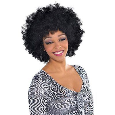 amscan Pruik Afro Volwassenen amscan Pruik Afro Volwassenen