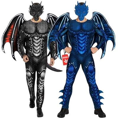 Morph Drakenkostuum voor volwassenen, drakenkostuum voor volwassenen, dierenkostuum, dierenkostuum, Halloween, carnaval, L Morph Drakenkostuum voor volwassenen, drakenkostuum voor volwassenen, dierenkostuum, dierenkostuum, Halloween, carnaval, L