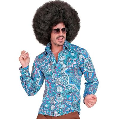 W WIDMANN MILANO Party Fashion WIDMANN MILANO PARTY FASHION Herenoverhemd uit de jaren 60, hippie, reggae, Flower Power, Disco Fever W WIDMANN MILANO Party Fashion WIDMANN MILANO PARTY FASHION Herenoverhemd uit de jaren 60, hippie, reggae, Flower Power, Disco Fever