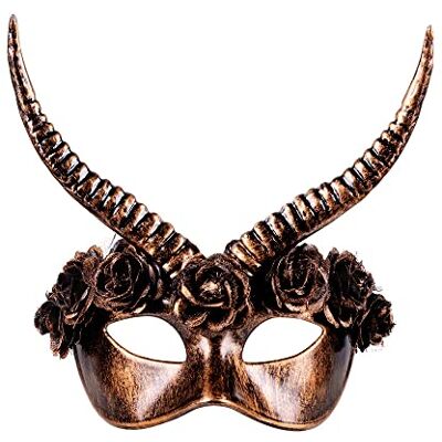 Boland 72253 Legba mama oogmasker voor volwassenen, masker voor Halloween of carnaval, kostuumaccessoires, carnavalskostuum, JGA Boland 72253 Legba mama oogmasker voor volwassenen, masker voor Halloween of carnaval, kostuumaccessoires, carnavalskostuum, JGA
