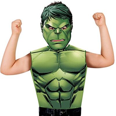 RUBIE'S France Marvel Heroes kostuumset Hulk, I-620970, Eén maat RUBIE'S France Marvel Heroes kostuumset Hulk, I-620970, Eén maat