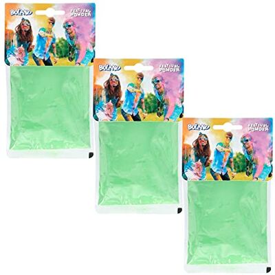 Boland Set van 3 Holi kleurpoeder accessoires voor CSD of themafeest Boland Set van 3 Holi kleurpoeder accessoires voor CSD of themafeest