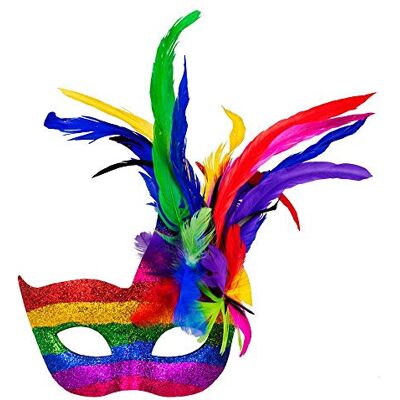 Boland 00211 Regenboog Carnavalsmasker Boland 00211 Regenboog Carnavalsmasker