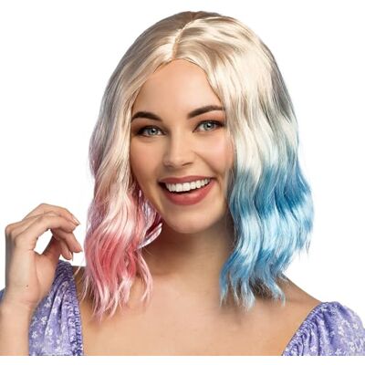 Boland 85098 Perruque adulte en cheveux synthétiques pour festival, carnaval, accessoire de déguisement Boland 85098 Perruque adulte en cheveux synthétiques pour festival, carnaval, accessoire de déguisement