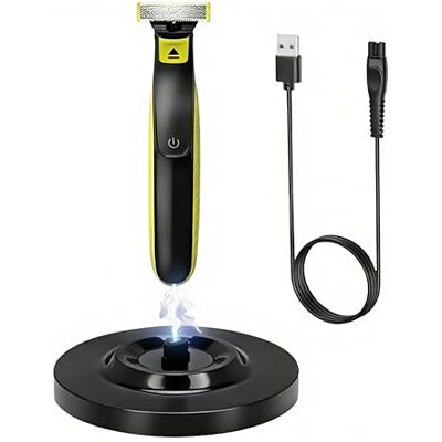Panlouting Oplaadstation met USB-oplaadkabel, 5 V, compatibel met Philips QP2724, QP2720, QP2734, QP2824, QP4530, QP4631, MG7910, MG5910, MG9510, MG9520, Blade Pro 360 Panlouting Oplaadstation met USB-oplaadkabel, 5 V, compatibel met Philips QP2724, QP2720, QP2734, QP2824, QP4530, QP4631, MG7910, MG5910, MG9510, MG9520, Blade Pro 360