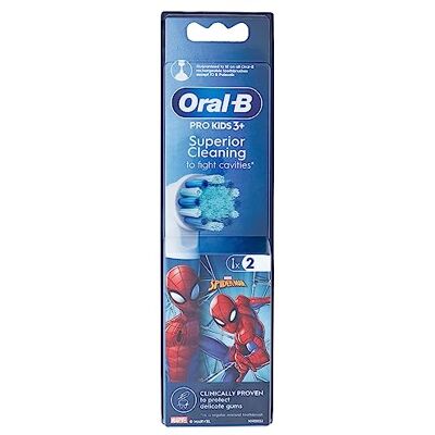 Oral-B Set van 2 reservekoppen voor Marvel Spider-Man elektrische tandenborstel Oral-B Set van 2 reservekoppen voor Marvel Spider-Man elektrische tandenborstel