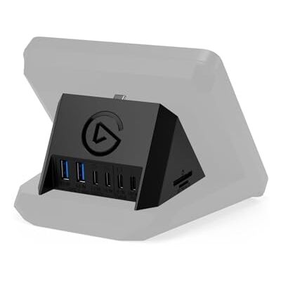 Elgato USB-hub – voor Stream Deck +, 2 USB-C/2 USB-A-poorten, Power Delivery, SD/microSD-kaartlezer – USB-C, Mac/PC, Stream Deck – stroomvoorziening niet inbegrepen Elgato USB-hub – voor Stream Deck +, 2 USB-C/2 USB-A-poorten, Power Delivery, SD/microSD-kaartlezer – USB-C, Mac/PC, Stream Deck – stroomvoorziening niet inbegrepen