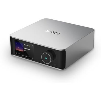 WiiM Ultra Music Streamer & Digitale Voorversterker 3,5 inch touchscreen, compatibel met Google Cast & Alexa, Spotify-streaming, Amazon Music, Tidal HDMI ARC, Phon ingang en hoofdtelefoonuitgang (zilver) WiiM Ultra Music Streamer & Digitale Voorversterker 3,5 inch touchscreen, compatibel met Google Cast & Alexa, Spotify-streaming, Amazon Music, Tidal HDMI ARC, Phon ingang en hoofdtelefoonuitgang (zilver)