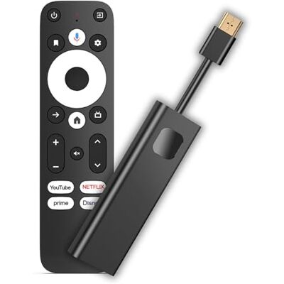 Orbsmart GD1 4K Streaming Stick Smart TV Dongle Android TV 14 mediaspeler, ondersteunt Netflix en Prime in 4K, HDR10+, AV1, WiFi, spraakbesturing Orbsmart GD1 4K Streaming Stick Smart TV Dongle Android TV 14 mediaspeler, ondersteunt Netflix en Prime in 4K, HDR10+, AV1, WiFi, spraakbesturing