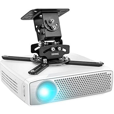 Duronic PB03XB projectorhouder plafondbevestiging capaciteit 13,6 kg 360° draaibaar, 30° kantelbaar, 20° draaibaar, maximale belasting 13,6 kg, uittrekbare arm, ideaal voor thuisbioscoop Duronic PB03XB projectorhouder plafondbevestiging capaciteit 13,6 kg 360° draaibaar, 30° kantelbaar, 20° draaibaar, maximale belasting 13,6 kg, uittrekbare arm, ideaal voor thuisbioscoop