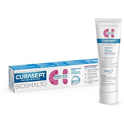 Curasept Biosmalto Baby Kid Tandpasta Carie, Abraone & Erosione 50 ml Curasept Biosmalto Baby Kid Tandpasta Carie, Abraone & Erosione 50 ml
