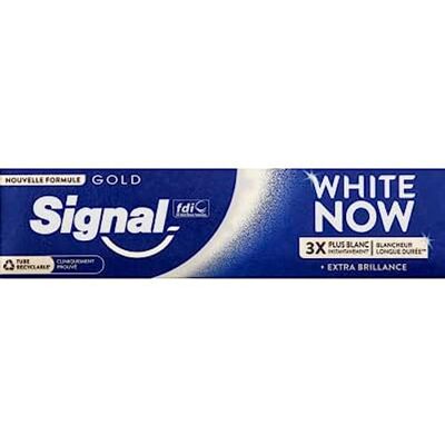 Signal White Now Gold tandpasta – de tube van 75 ml Signal White Now Gold tandpasta – de tube van 75 ml