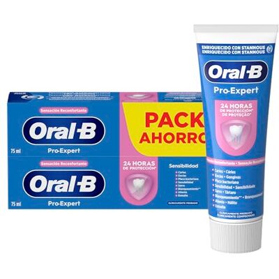 Oral-B PRO-EXPERT SENSIBILIDAD&BLANKER Tandpasta 2 x 75 ml Oral-B PRO-EXPERT SENSIBILIDAD&BLANKER Tandpasta 2 x 75 ml