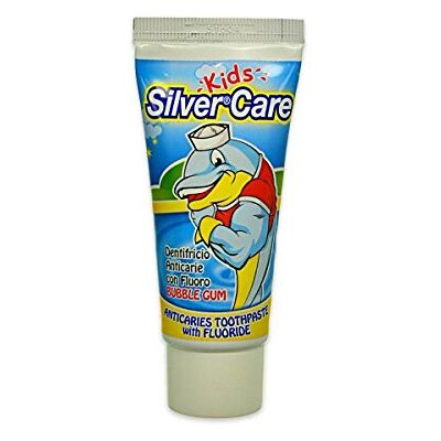 SILVER CARE Dentifricio Bambini Kids Gusto Bubble Gum 50 ml SILVER CARE Dentifricio Bambini Kids Gusto Bubble Gum 50 ml