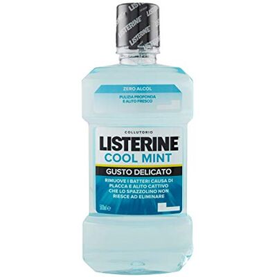 Listerine Collutorio Zero Gusto Menta Delicata Senza Alcohol 250 ml Listerine Collutorio Zero Gusto Menta Delicata Senza Alcohol 250 ml