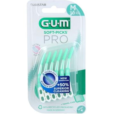 GUM Soft-Picks Pro M 30 Uds GUM Soft-Picks Pro M 30 Uds