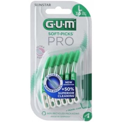 GUM Scovolino Soft-Picks PRO Large, 30 scovolini GUM Scovolino Soft-Picks PRO Large, 30 scovolini