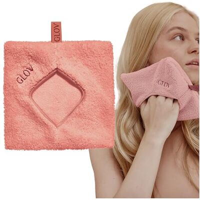 GLOV Hypoallergene make-up remover voor de gevoelige huid, veganistische microvezelvezels, niet getest op dieren, geen afval, zachte reiniging, eenvoudig te gebruiken GLOV Hypoallergene make-up remover voor de gevoelige huid, veganistische microvezelvezels, niet getest op dieren, geen afval, zachte reiniging, eenvoudig te gebruiken