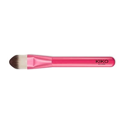 Kiko Milano Smart Foundation Brush 101 Platte kwast voor vloeibare of crèmefoundation, synthetische haren Kiko Milano Smart Foundation Brush 101 Platte kwast voor vloeibare of crèmefoundation, synthetische haren