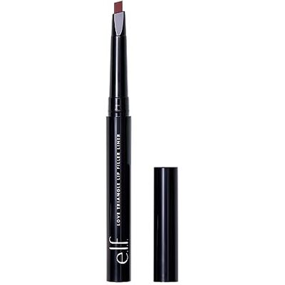 e.l.f. Love Triangle Lippenpotlood: 2-in-1 lippotlood, voor beeldhouwen en voller maken, langdurige intense kleur, plum-tint e.l.f. Love Triangle Lippenpotlood: 2-in-1 lippotlood, voor beeldhouwen en voller maken, langdurige intense kleur, plum-tint