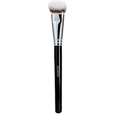 LUSSONI T4B 100 Series Professionele make-upkwast voor foundation, concealer, voor vloeibare cosmetica en crèmes, rond, plat, afgeschuind, conisch en kabuki (PRO 148 Small Angled LUSSONI T4B 100 Series Professionele make-upkwast voor foundation, concealer, voor vloeibare cosmetica en crèmes, rond, plat, afgeschuind, conisch en kabuki (PRO 148 Small Angled