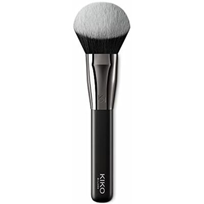Kiko Milano Face 07 Blending Powder Brush Afgeschuinde kwast voor gezichtspoeders, synthetische vezels Kiko Milano Face 07 Blending Powder Brush Afgeschuinde kwast voor gezichtspoeders, synthetische vezels
