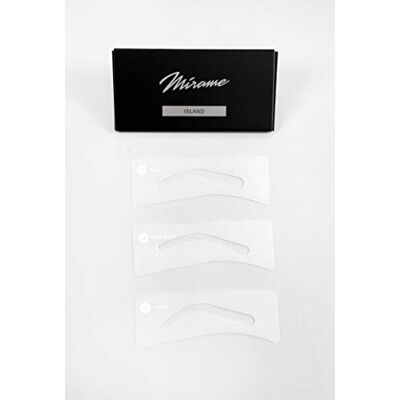Mírame Lashes & Brows Mírame Wenkbrauwsjabloon (type IJslandse sjabloon), 3 stuks Mírame Lashes & Brows Mírame Wenkbrauwsjabloon (type IJslandse sjabloon), 3 stuks