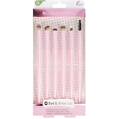 Brushworks HD Eye & Brow Set Brushworks HD Eye & Brow Set