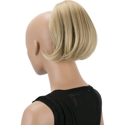 CAISHA Haarstukje, gevlochten, met vlinderclip, bruiloft, stropdas, Hepburn, zandblond, H408 CAISHA Haarstukje, gevlochten, met vlinderclip, bruiloft, stropdas, Hepburn, zandblond, H408