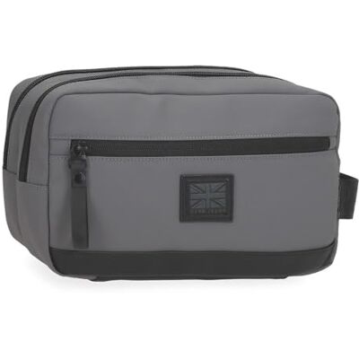 Pepe Jeans Hoxton Nececer aanpasbare grijze 26 x 16 x 12 cm polyester en PU van Joumma Bags, grijs, Talla única, aanpasbaar, grijs., Aanpasbaar Pepe Jeans Hoxton Nececer aanpasbare grijze 26 x 16 x 12 cm polyester en PU van Joumma Bags, grijs, Talla única, aanpasbaar, grijs., Aanpasbaar