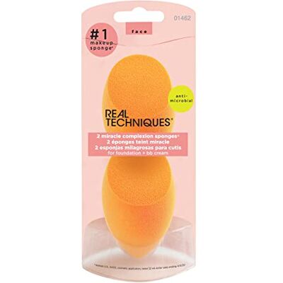 REAL TECHNIQUES Geschenkverpakking, 2 x Miracle Teint Sponge REAL TECHNIQUES Geschenkverpakking, 2 x Miracle Teint Sponge