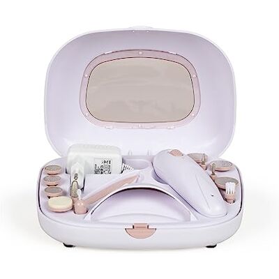 Livoo , DOS190 manicure en pedicure set, 2 snelheden, 3 uur looptijd, 12 accessoires. Livoo , DOS190 manicure en pedicure set, 2 snelheden, 3 uur looptijd, 12 accessoires.