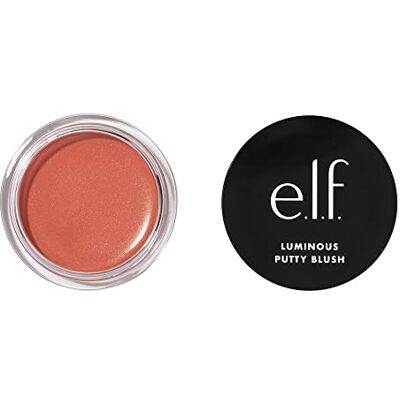 e.l.f. Blush e.l.f Cosmetics Luminous Putty: Blush putty dat verandert in poeder met een heldere afwerking, lichte en modulaire formule, tint Isla Del Sol. e.l.f. Blush e.l.f Cosmetics Luminous Putty: Blush putty dat verandert in poeder met een heldere afwerking, lichte en modulaire formule, tint Isla Del Sol.