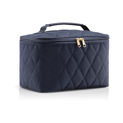 reisenthel Vierkante toilettas, bagage-organizer, make-uptas, Rhombus Midnight Gold, één maat, sport reisenthel Vierkante toilettas, bagage-organizer, make-uptas, Rhombus Midnight Gold, één maat, sport