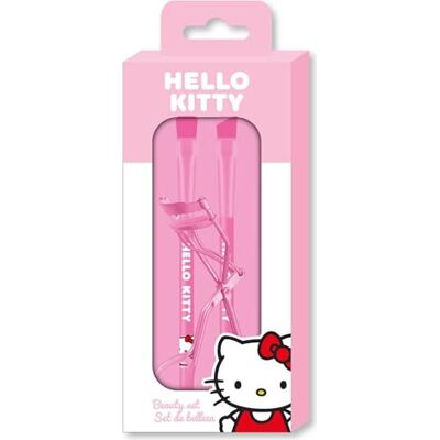 CERDÁ LIFE'S LITTLE MOMENTS Hello Kitty wimperkruller, persoonlijke verzorgingsset met clip voor meisjes en tieners, roze beautyset met officieel Hello Kitty-motief CERDÁ LIFE'S LITTLE MOMENTS Hello Kitty wimperkruller, persoonlijke verzorgingsset met clip voor meisjes en tieners, roze beautyset met officieel Hello Kitty-motief
