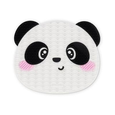 Legami Make-upborstel reinigingsmat Brush it Off! Reinigingspad voor make-up borstel, siliconen pad voor cosmetica met zuignap, Panda thema Legami Make-upborstel reinigingsmat Brush it Off! Reinigingspad voor make-up borstel, siliconen pad voor cosmetica met zuignap, Panda thema