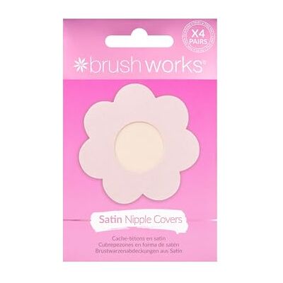 Brushworks Bloemenblaadjes satijnen tepelbeschermers Brushworks Bloemenblaadjes satijnen tepelbeschermers