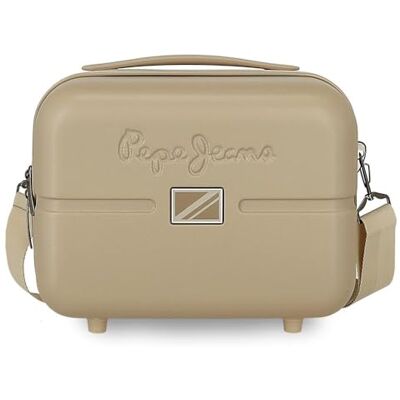 Pepe Jeans Accent Handkoffer, beige, ABS-tas, Beige, ABS etui Pepe Jeans Accent Handkoffer, beige, ABS-tas, Beige, ABS etui