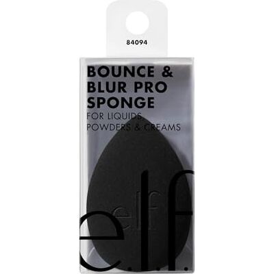 e.l.f. Bounce & Blur Pro Sponge, multifunctionele make-upspons voor crème, vloeibare of poederformules, diffuus afwerking, veganistisch en dierproefvrij e.l.f. Bounce & Blur Pro Sponge, multifunctionele make-upspons voor crème, vloeibare of poederformules, diffuus afwerking, veganistisch en dierproefvrij
