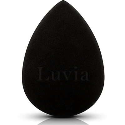 Luvia Cosmetics Luvia Beauty Blender make-up spons, extra zacht, tijdloos, zwart Luvia Cosmetics Luvia Beauty Blender make-up spons, extra zacht, tijdloos, zwart