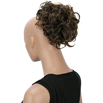 CAISHA by Prettyshop HK109 Haarknot, knot, knot, Hepburn, bruin CAISHA by Prettyshop HK109 Haarknot, knot, knot, Hepburn, bruin