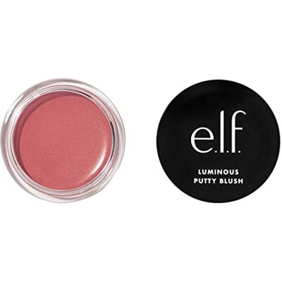e.l.f. Blush e.l.f Cosmetics Luminous Putty: Blush putty dat verandert in poeder met een heldere afwerking, lichte en modulaire formule, Bermuda-tint. e.l.f. Blush e.l.f Cosmetics Luminous Putty: Blush putty dat verandert in poeder met een heldere afwerking, lichte en modulaire formule, Bermuda-tint.