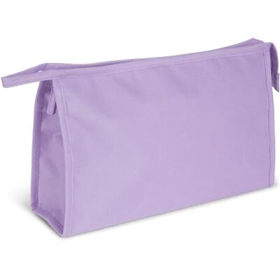 KINSTON Grote toilettas van textiel, waterdicht, make-uptas voor op reis, Lavendel, Klassiek KINSTON Grote toilettas van textiel, waterdicht, make-uptas voor op reis, Lavendel, Klassiek