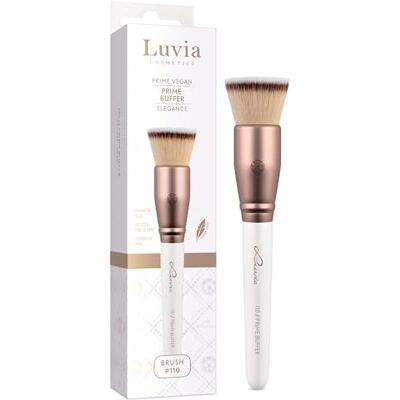 Luvia Cosmetics Luvia Make-upkwast, Prime Buffer, oogmake-upkwast, veganistische cosmetische borstel, make-upborstel voor eenvoudig en gelijkmatig mengen Luvia Cosmetics Luvia Make-upkwast, Prime Buffer, oogmake-upkwast, veganistische cosmetische borstel, make-upborstel voor eenvoudig en gelijkmatig mengen