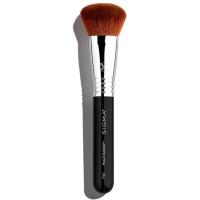 Sigma Beauty F47 Multifunctionele make-upkwast: multifunctionele make-upkwast voor blenden, contouren en polijsten, gebruik met foundation, blush, bronzer, contour of markeerstift (1 penseel) Sigma Beauty F47 Multifunctionele make-upkwast: multifunctionele make-upkwast voor blenden, contouren en polijsten, gebruik met foundation, blush, bronzer, contour of markeerstift (1 penseel)